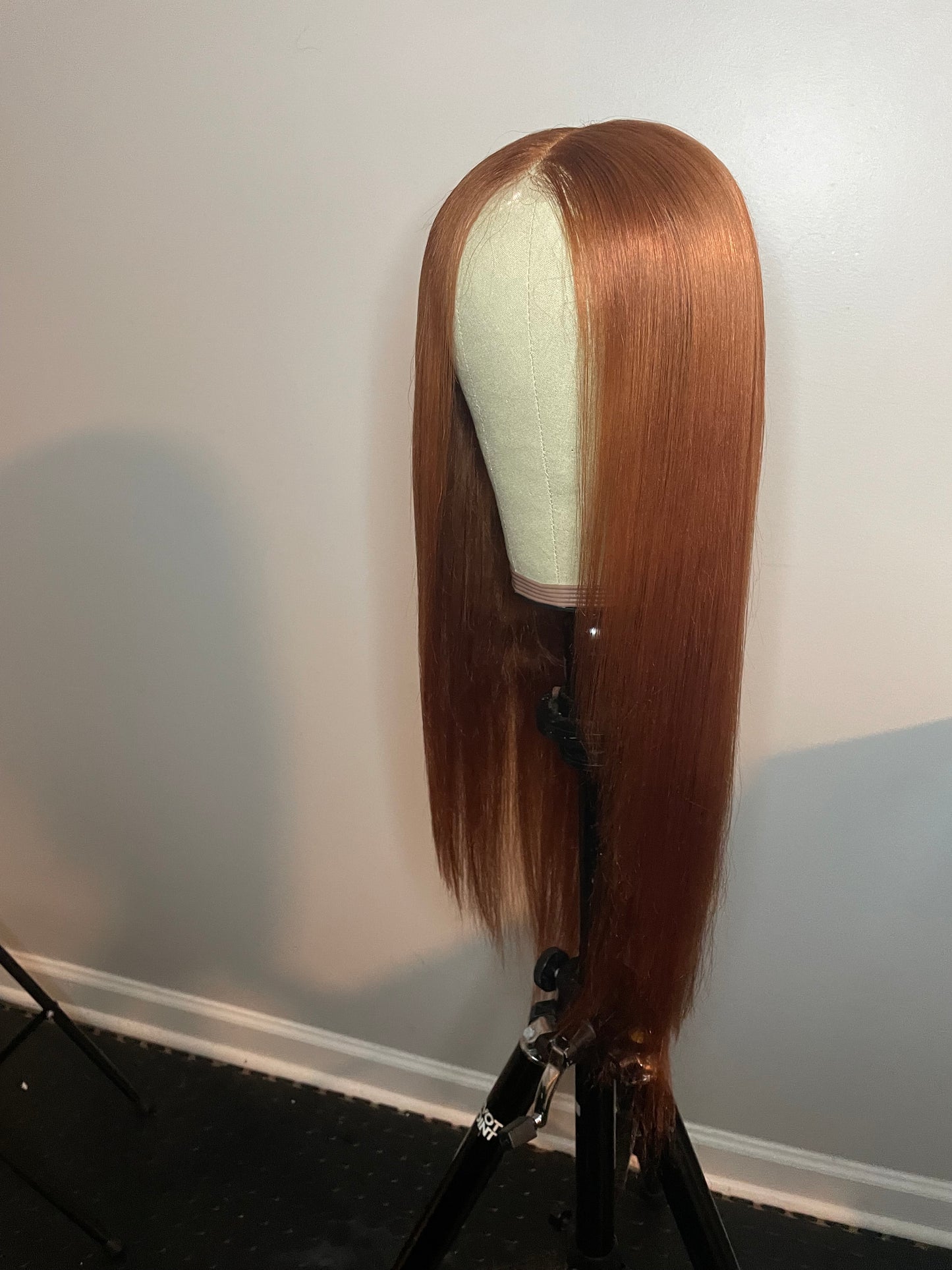 Ginger Spice Closure Wig