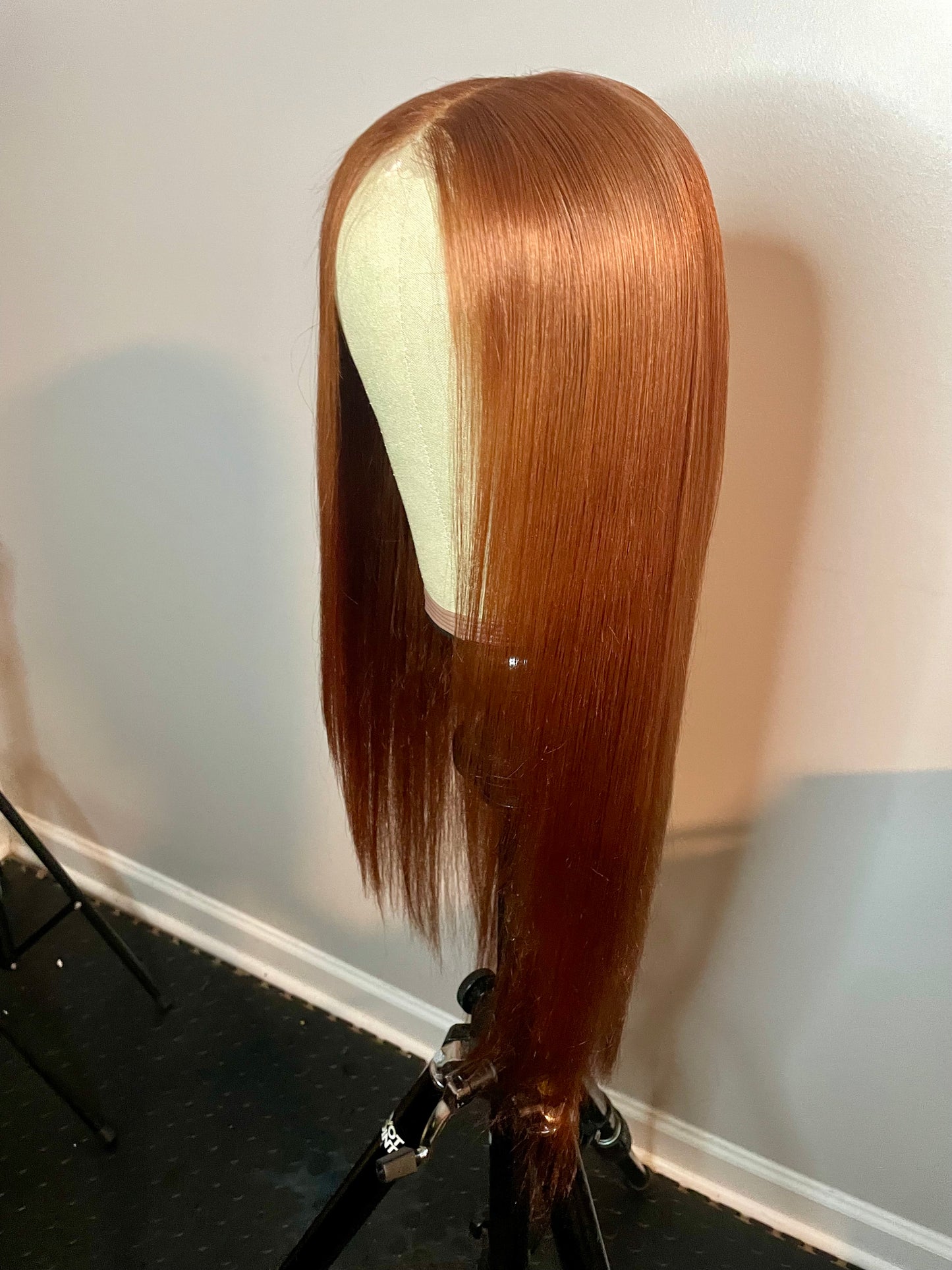 Ginger Spice Closure Wig