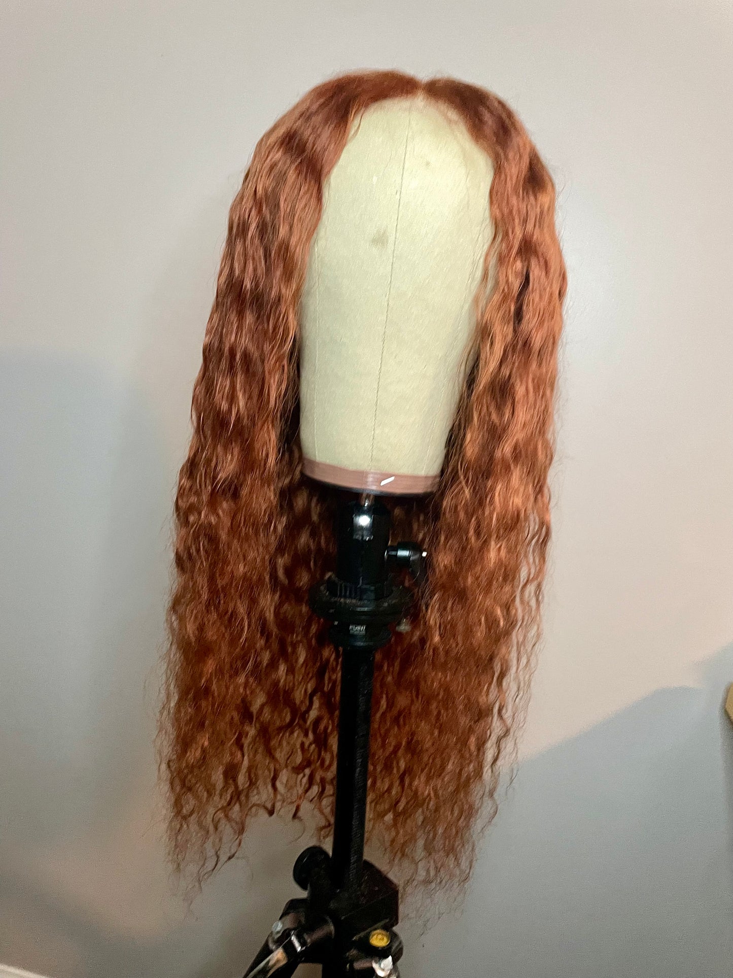 Ginger Spice Closure Wig